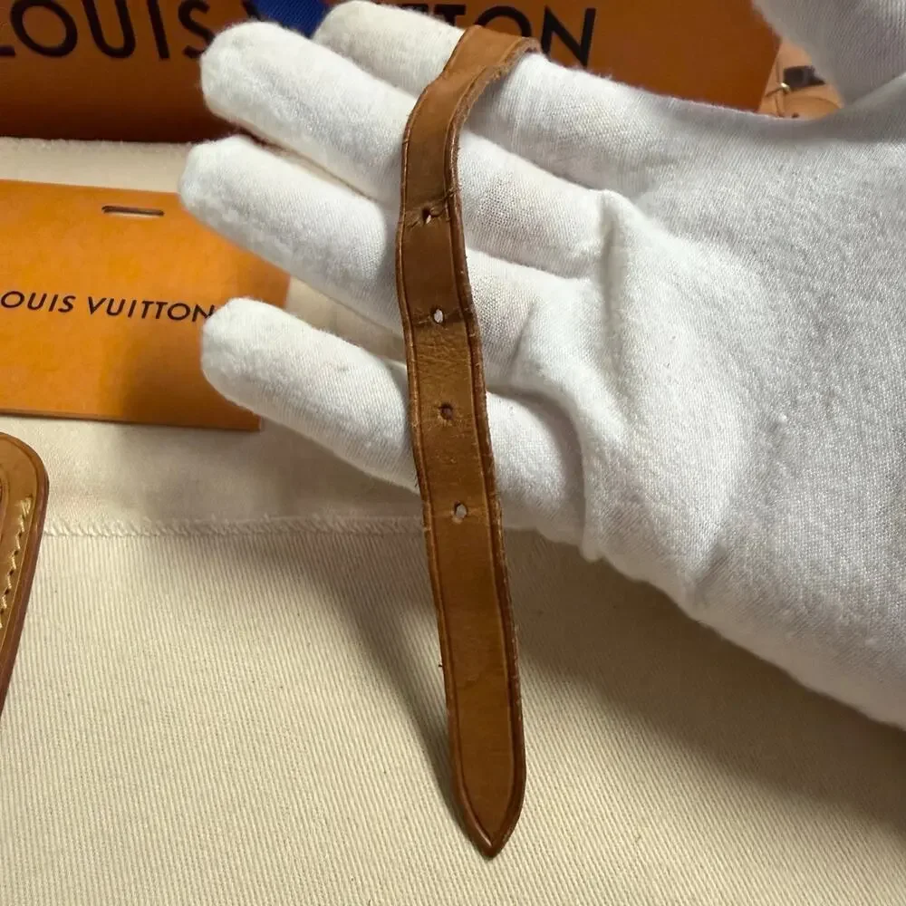 Louis Vuitton Vachetta Leather Small Luggage Tag NO BOX